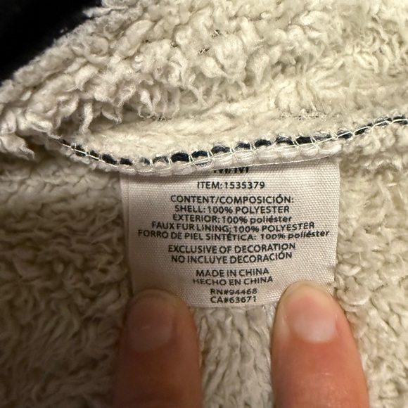 Plaid women’s Jacket in Black and White - Picture 6 of 7